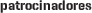 patrocinadores